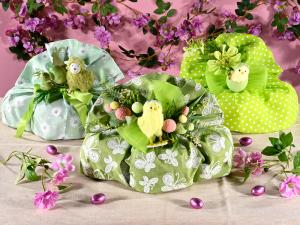 sacchetti colorati colombe pasqua