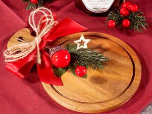 tagliere set aperitivo natale