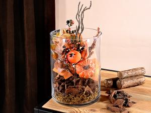 vaso natura morta autunno