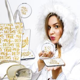 Accessori moda, febbre dell'oro d'inverno