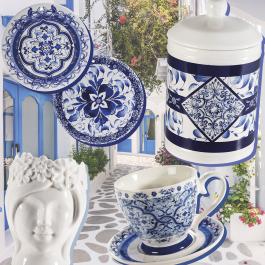 Articles de cuisine en majolique