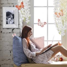 Decoración del hogar, añoranza de la primavera