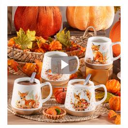 Decoración del hogar de otoño