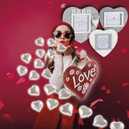 Decoraciones y corazones