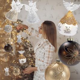 Elegant Christmas tree decorations