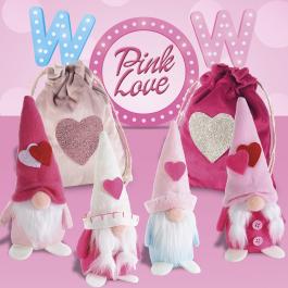 Gnomi decorativi: it's pink love!