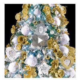 Gold and white: elegant Xmas