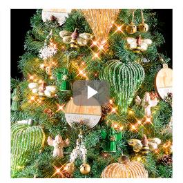 Green and chic:decora il tuo Natale