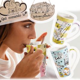Happy cats: decorazioni e tazze