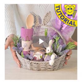 How to make an Easter gift basket