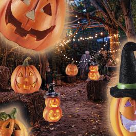 Iluminează atmosfera de Halloween