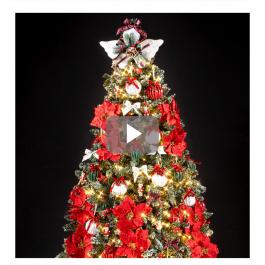 Muchas ideas para decorar el árbol de Navidad.
