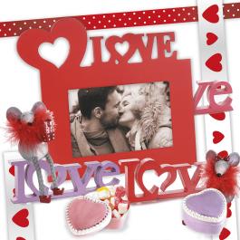 Rosso Love, decori d'amore