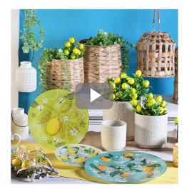 Tendenza design limone per la vetrina estiva