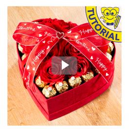 Tutorial scatola regalo san valentino