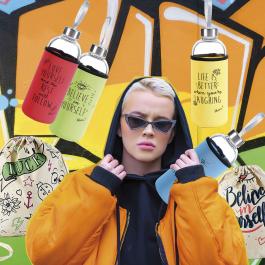 Urban style, eco bottiglie e zaini