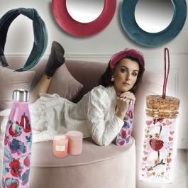 Velluto e candele, casa chic