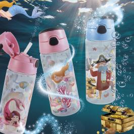 Water bottles and children's bottles