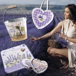 artículos de regalo con temática de lavanda