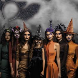 cerchietti a cappello halloween