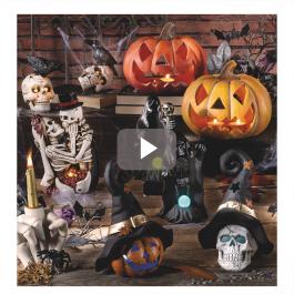 come decorare tavola di Halloween