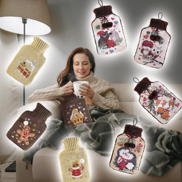 Bouillottes et chauffe-mains