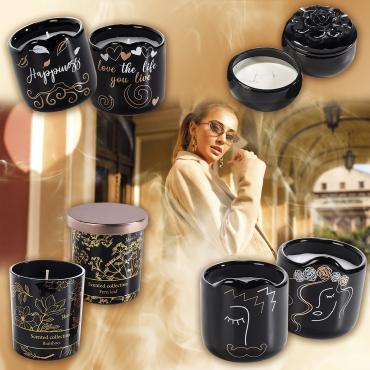 Candles in a jar: perfumes & design