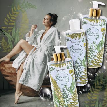 Gel de duș fabricat în Italia: Grădina Botanică