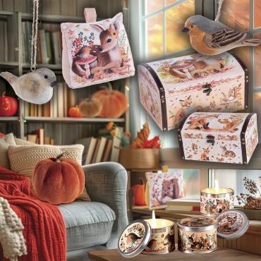 Home decor d'autunno