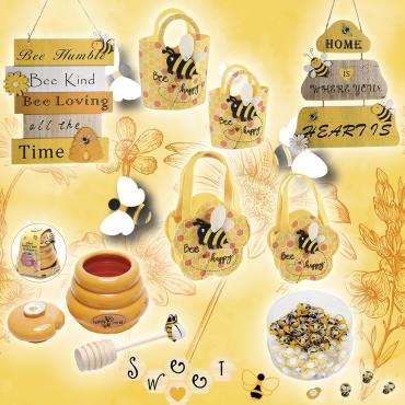 Honey-themed decorations: Bee Honey