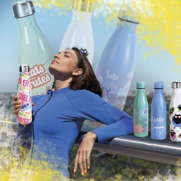 The thermal bottles for the sea