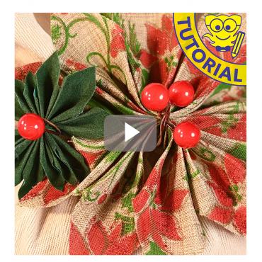 Wie man eine Weihnachtsschleife macht