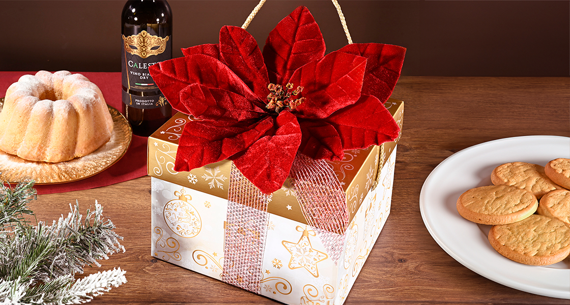 caja de panettone dulce
