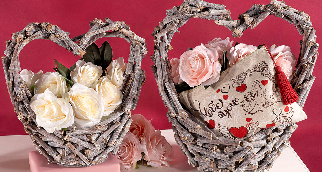 Cestas de regalo para el día de San Valentín