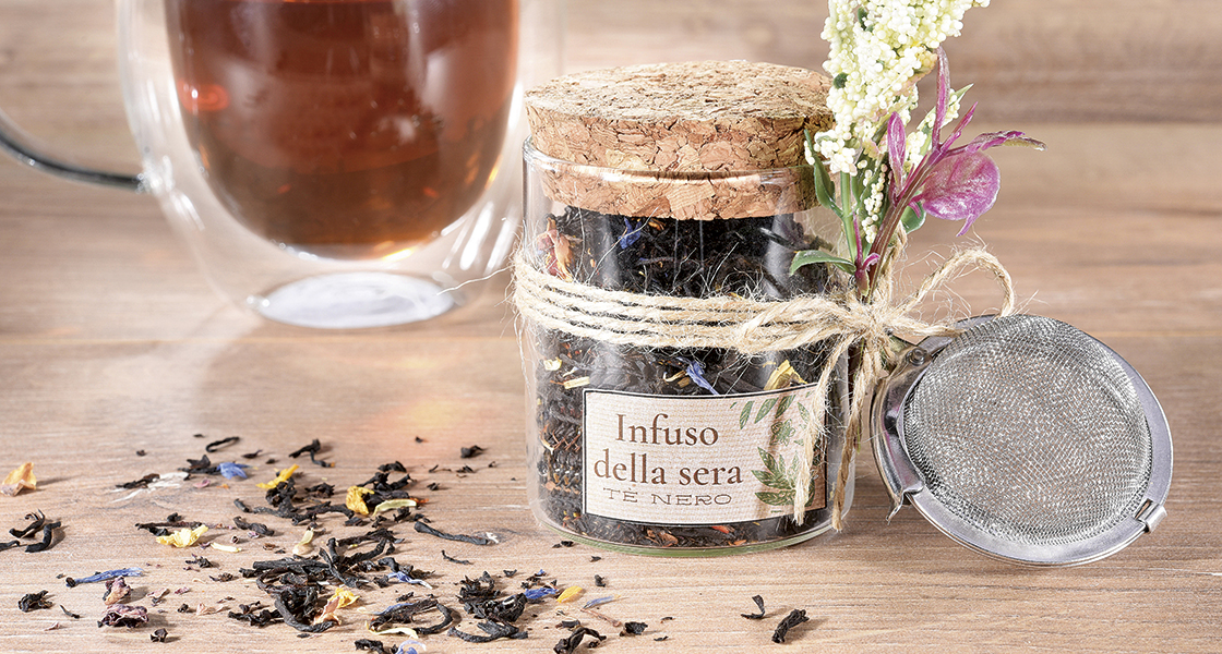 Recuerdo de boda con especias e infusiones.