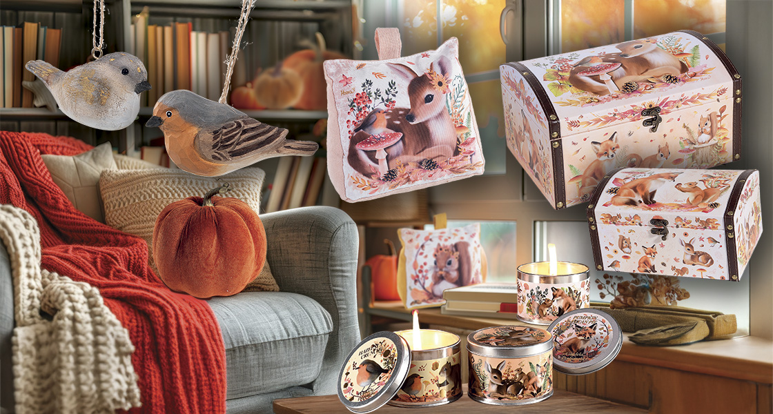 Decoración del hogar de otoño