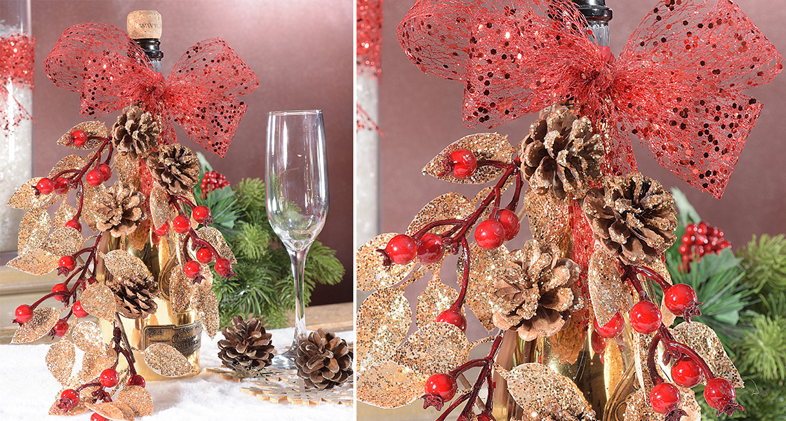 bottiglia regalo natale