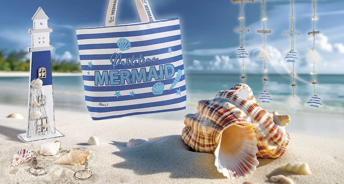 Wholesale beach bags and decorations