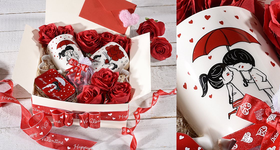 coffret cadeau Saint Valentin