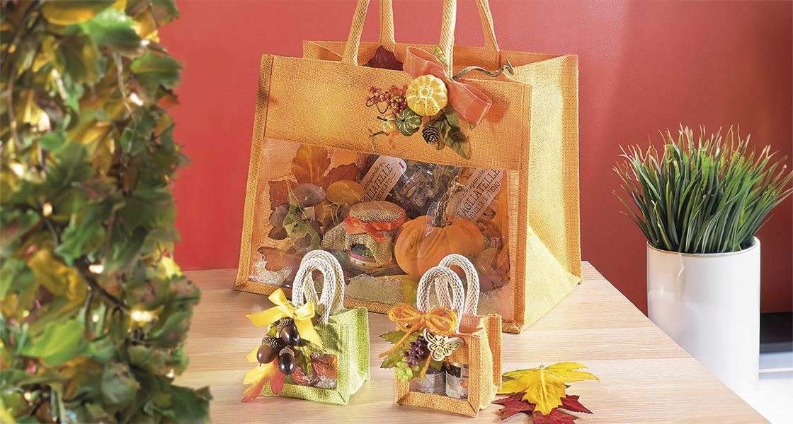 Sacs cadeaux avec fenêtre