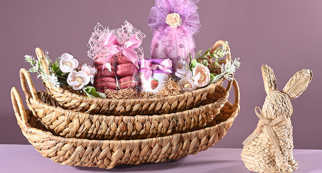 Ideas para decorar cestas de Pascua