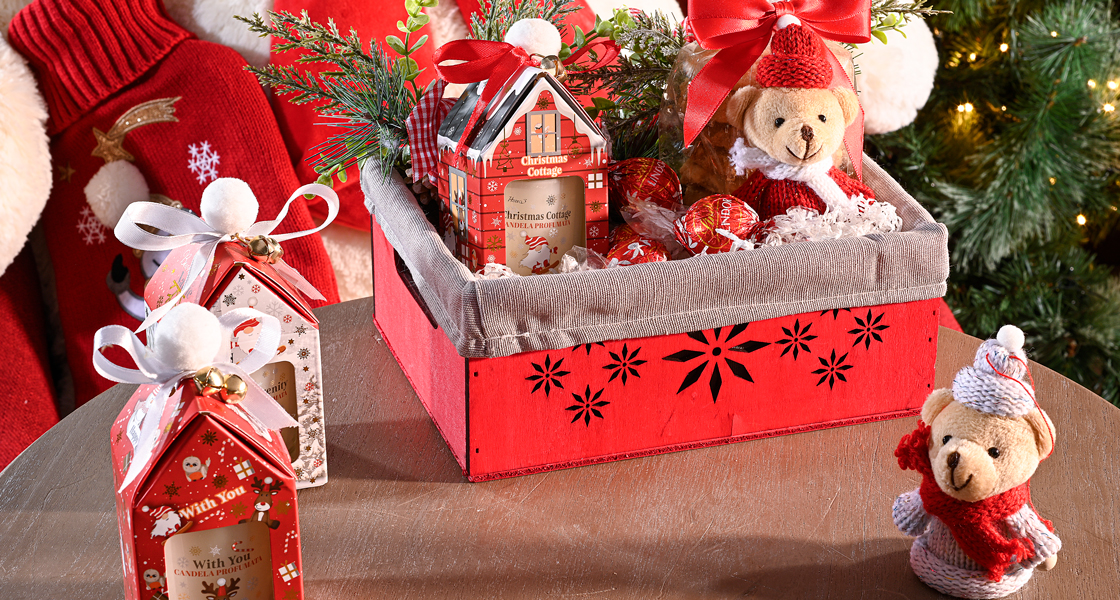 cestas de regalo de Navidad