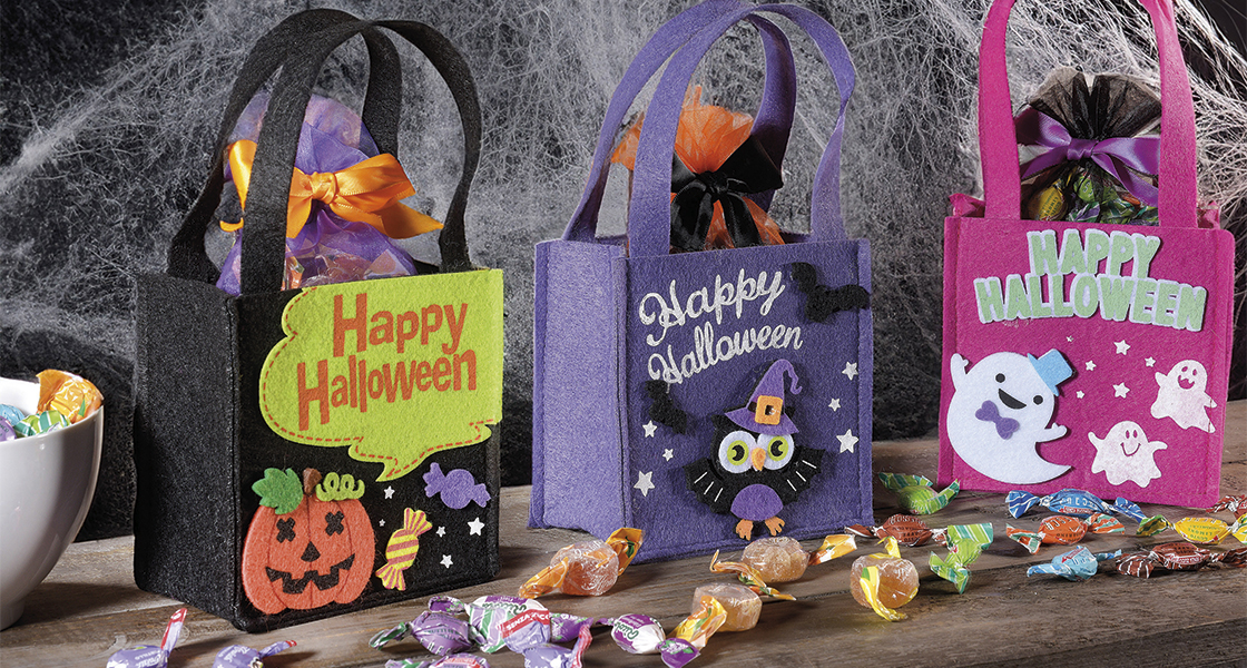 Pungi cadou de Halloween