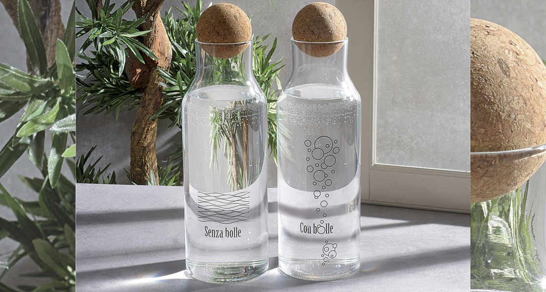 Vente en gros bouteilles d'eau en verre
