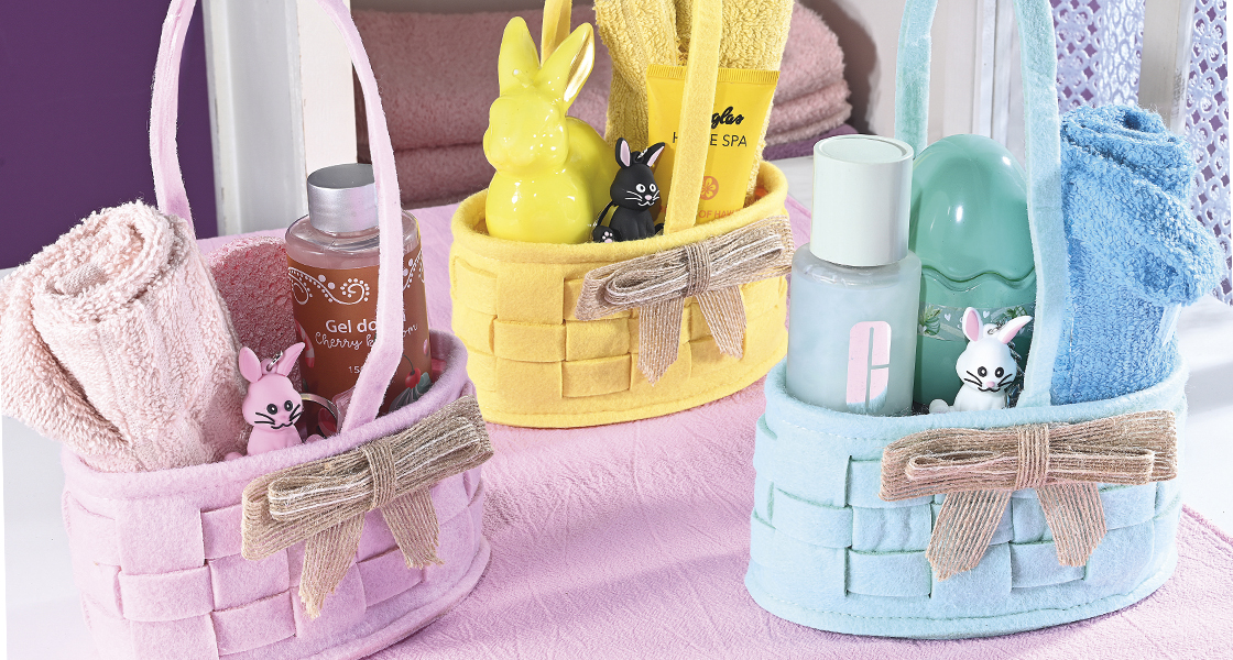 Paniers cadeaux de Pâques