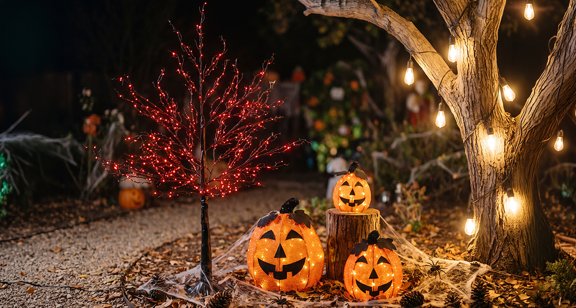 Decorazioni Halloween luminose