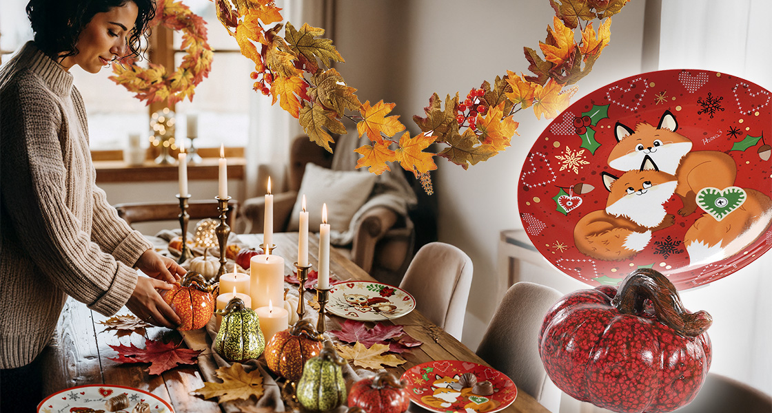 Come allestire la tavola autunnale