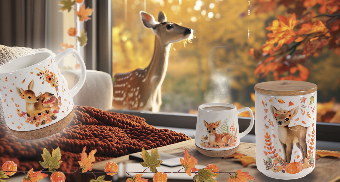 Ceramiche da cucina per l'autunno