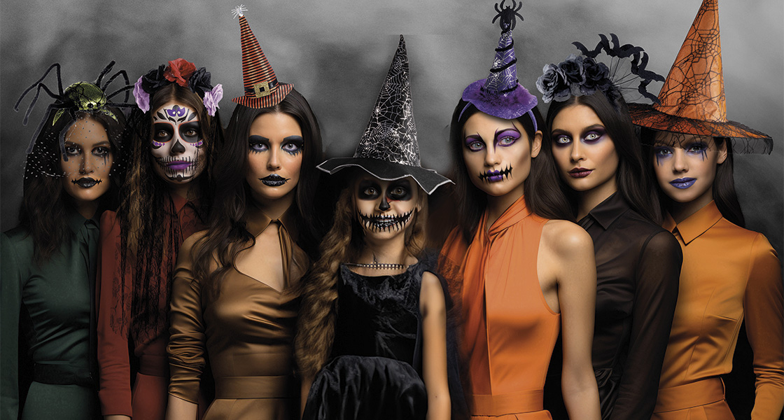cerchietti a cappello halloween
