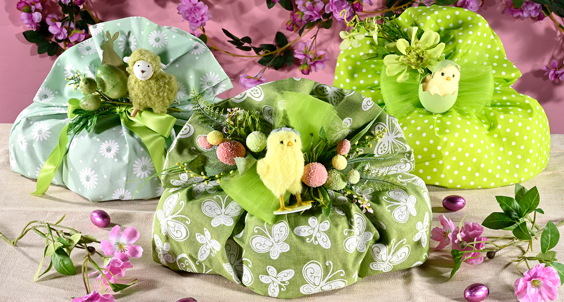sacchetti colorati colombe pasqua